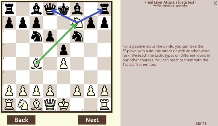 Training  Chess Openings Trainer